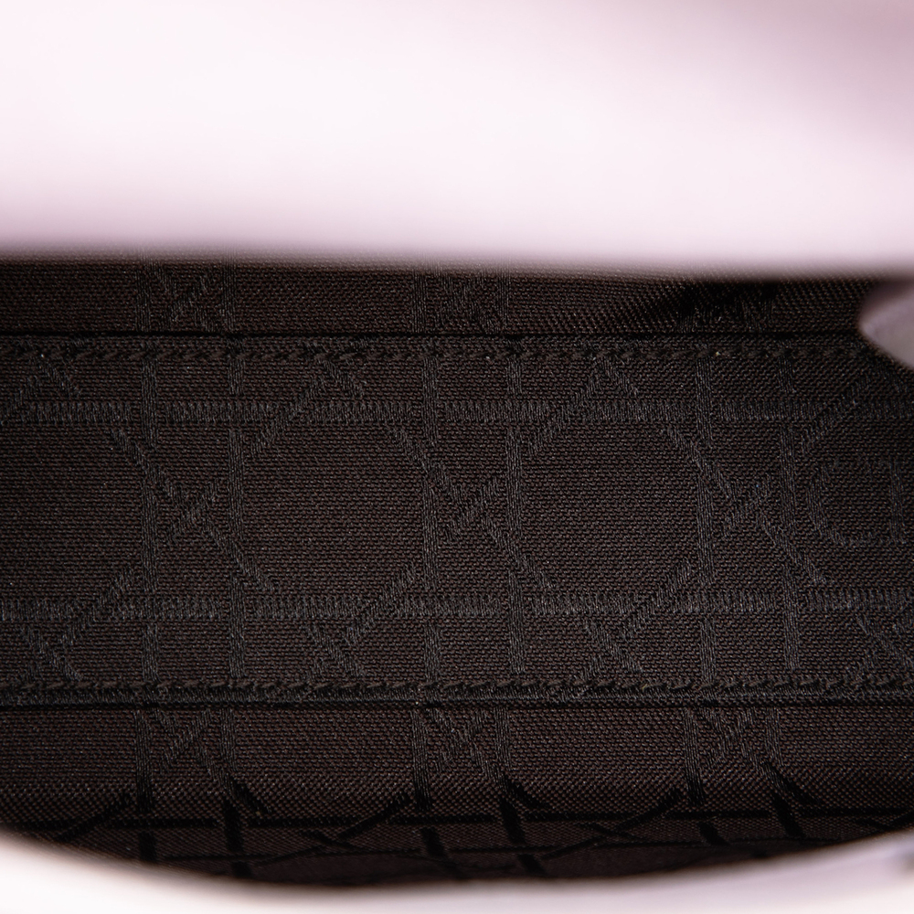 Pre-Loved Dior Mini Iridescent Lambskin Cannage Lady Dior - Picture 4 of 7
